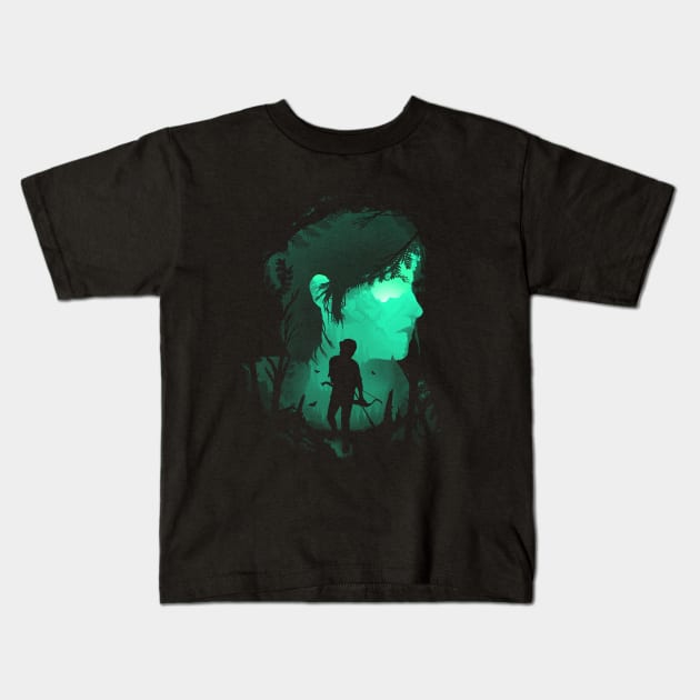 Survival Landscape Kids T-Shirt by Donnie